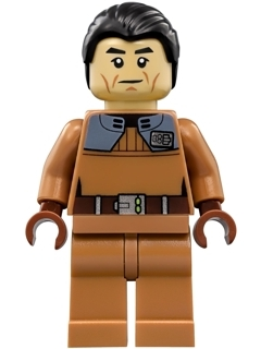 LEGO Minifigure -- Commander Sato (75158)-Star Wars / Star Wars Rebels -- SW0758 -- Creative Brick Builders